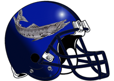 Barracuda Fantasy Football Helmet Logo