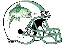 Bass Masters Fantasy Football Helmet Logo