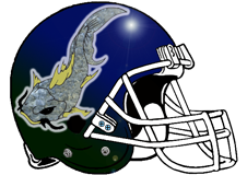 Mudcats Fantasy Football Helmet Logo