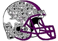 Mice Fantasy Football Helmet Logo