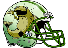 Catfish Fantasy Football Helmet Logo