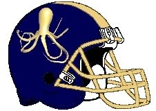 Octopus Fantasy Football Helmet Logo