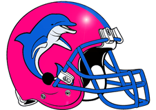 Dolphins Fantasy Football Helmet Logo