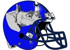 Rhino Fantasy Football Helmet Logo