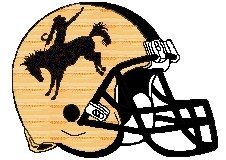 Rodeo Fantasy Football Helmet Logo