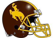 Wyoming Fantasy Football Helmet Logo