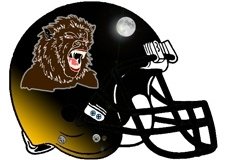 werewolf-howling-at-moon-fantasy-football-helmet-logo