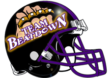 Team Beatdown Fantasy Football Helmet Logo