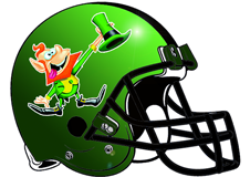 crazy-leprechaun-fantasy-football-helmet-logo