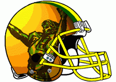 Football Player Fantasy Football Logo Helmet