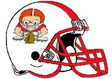 Football Player Fantasy Football Logo Helmet