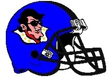 Hound Dogs Fantasy Football Logo Helmet
