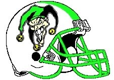 Jesters Fantasy Football Logo Helmet