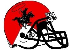 Marlboro Men Fantasy Football Logo Helmet