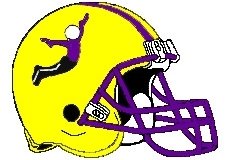 Men in Tights Fantasy Football Logo Helmet