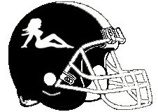 Mud Flaps Fantasy Football Logo Helmet