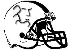 Prank Callers Fantasy Football Logo Helmet