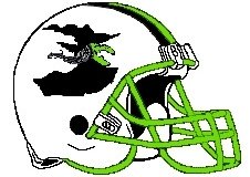 Witches Fantasy Football Logo Helmet