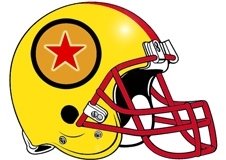 dragon-ball-z-one-star-football-helmet-logo